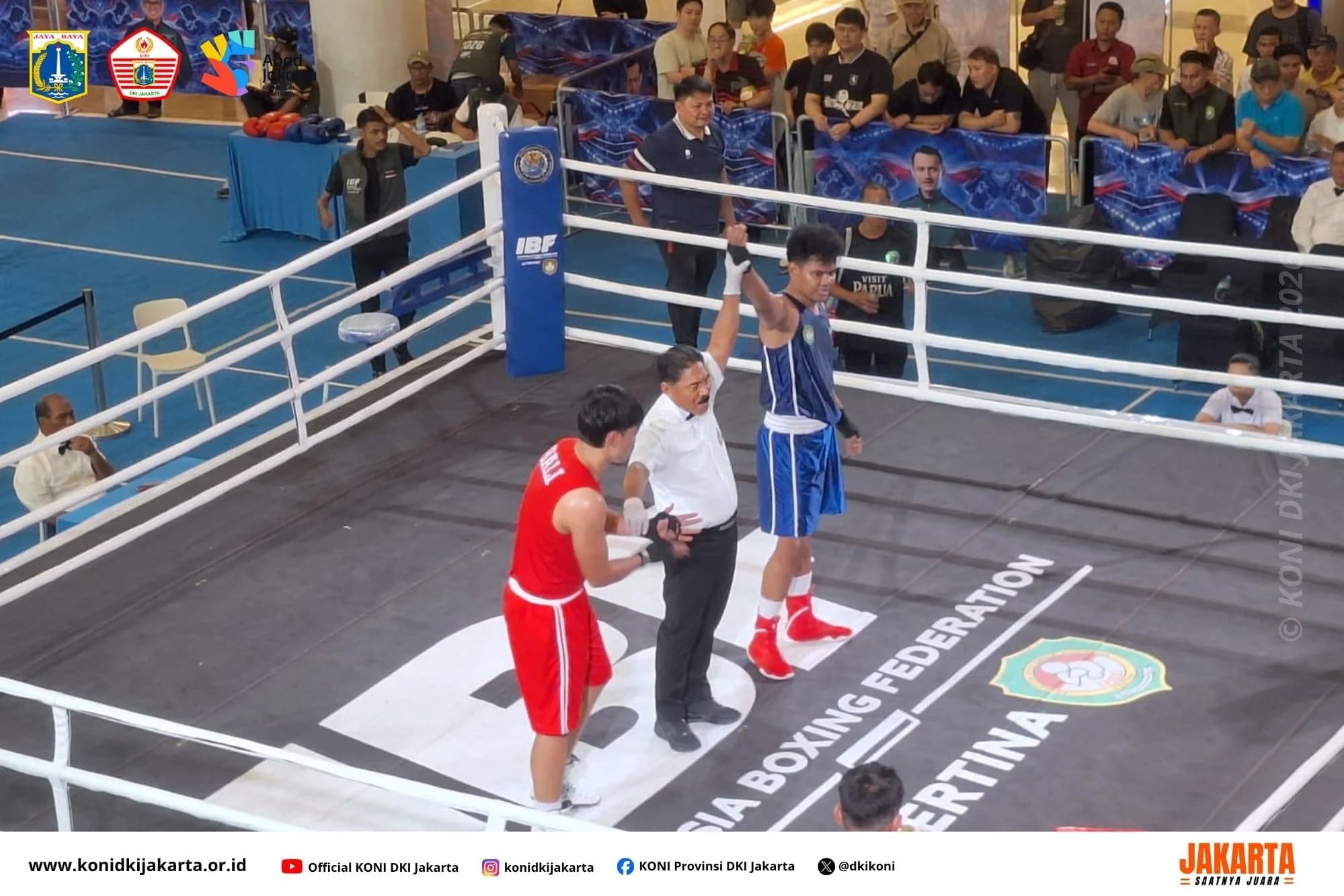 Prof Hidayat Suntik Semangat Atlet  DKI Di Kejurnas Tinju Piala AHY 2026 - Foto 1