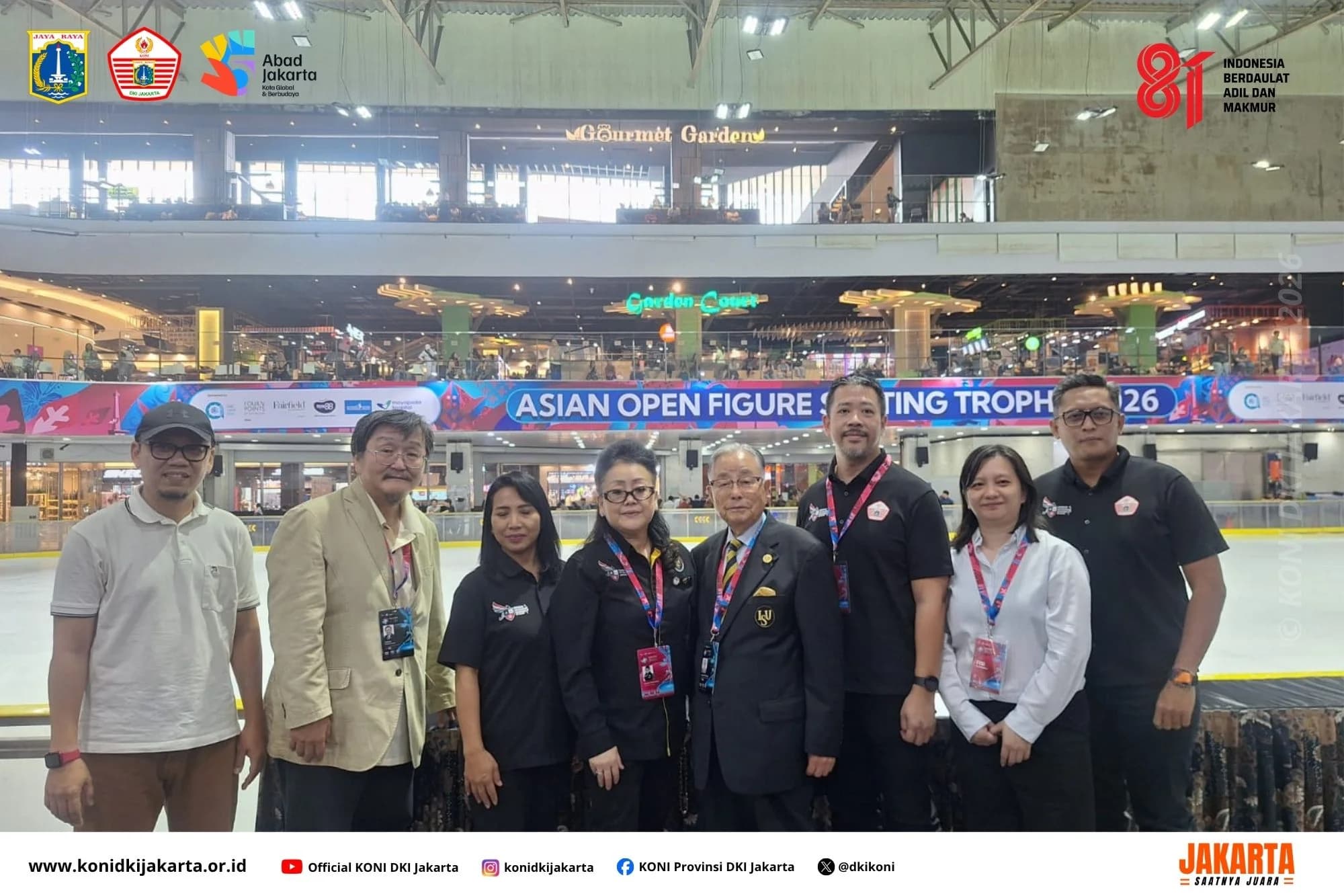 Diikuti 18 Negara, FISI Resmi Buka Asian Open Figure Skating 2026