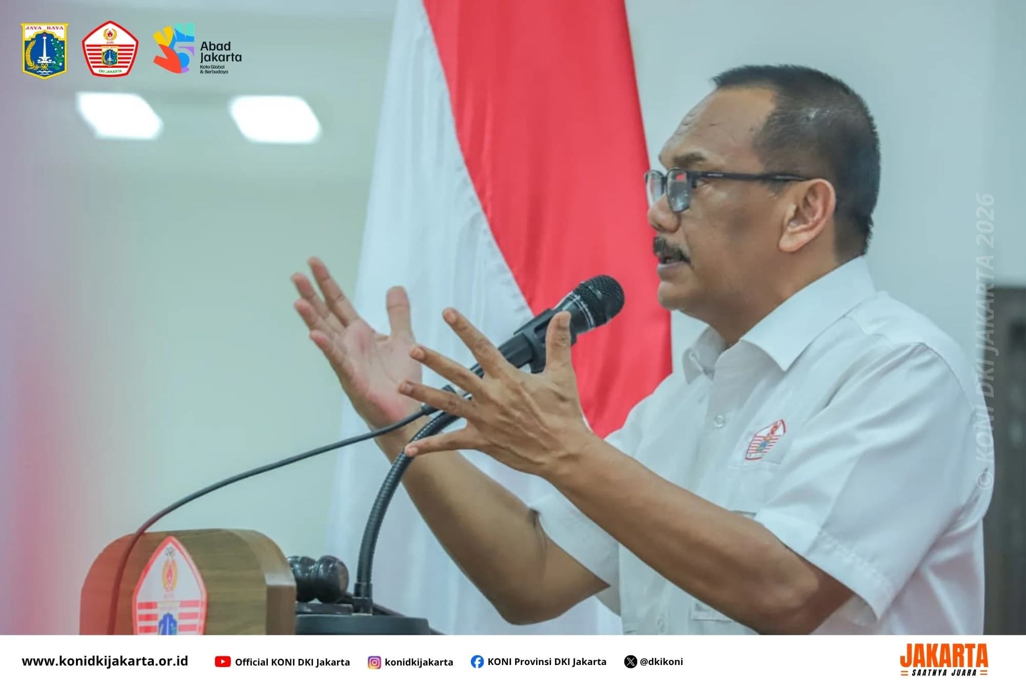 KONI DKI Gelar Rakor Perketat Standar Kualifikasi Atlet Hadapi PON 2028