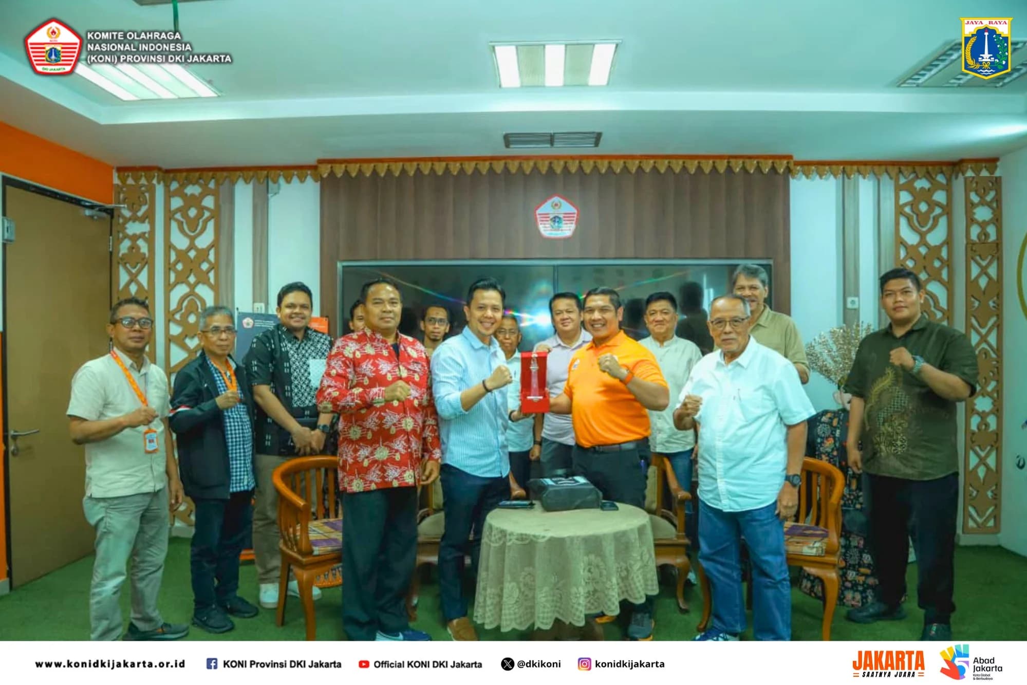 DPRD Kabupaten Brebes Audiensi ke KONI Provinsi DKI Jakarta, Bahas Pembinaan Prestasi dan Persiapan PON NTB–NTT 2028